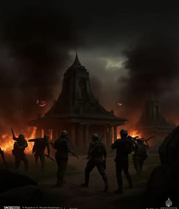 Ilustrasi Perang Thailand - Kamboja 2025