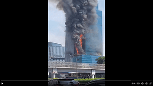 kebakaran k link gatot subroto