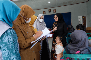 monitoring program pemberian makanan tambahan PMT untuk mencegah stunting di Kabupaten Temanggung